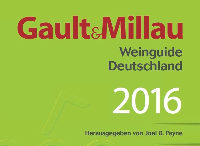 GAULT&MILLAU 2016
MIT VIER TRAUBEN IN DER SPITZENKLASSE